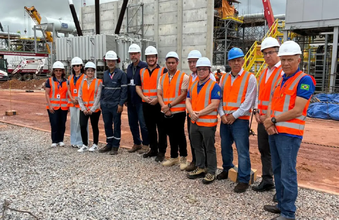 Comitiva da Arcon que conheceu instalações e investimentos da Gás do Pará
