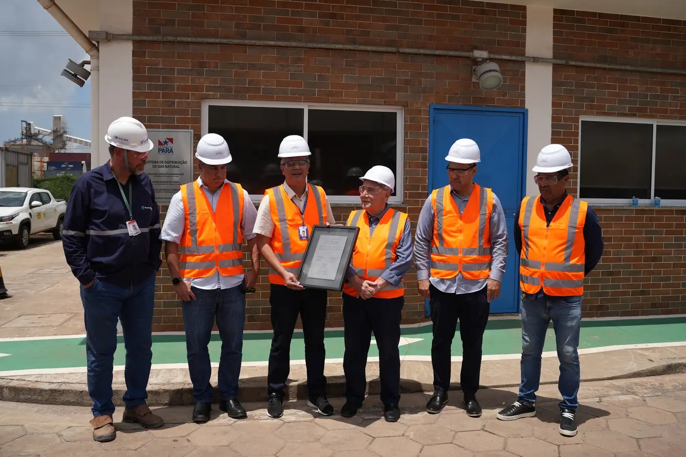 Visita à Gás do Pará