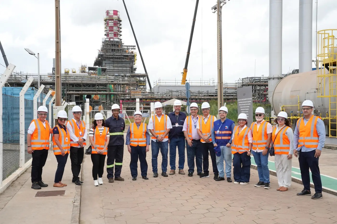 Visita à Gás do Pará