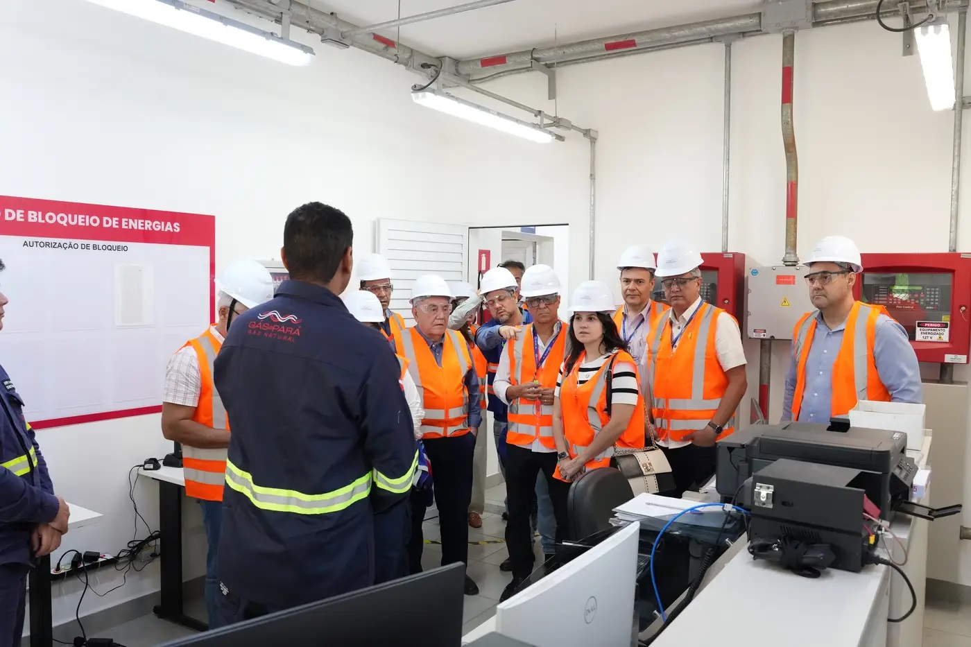 Visita à Gás do Pará