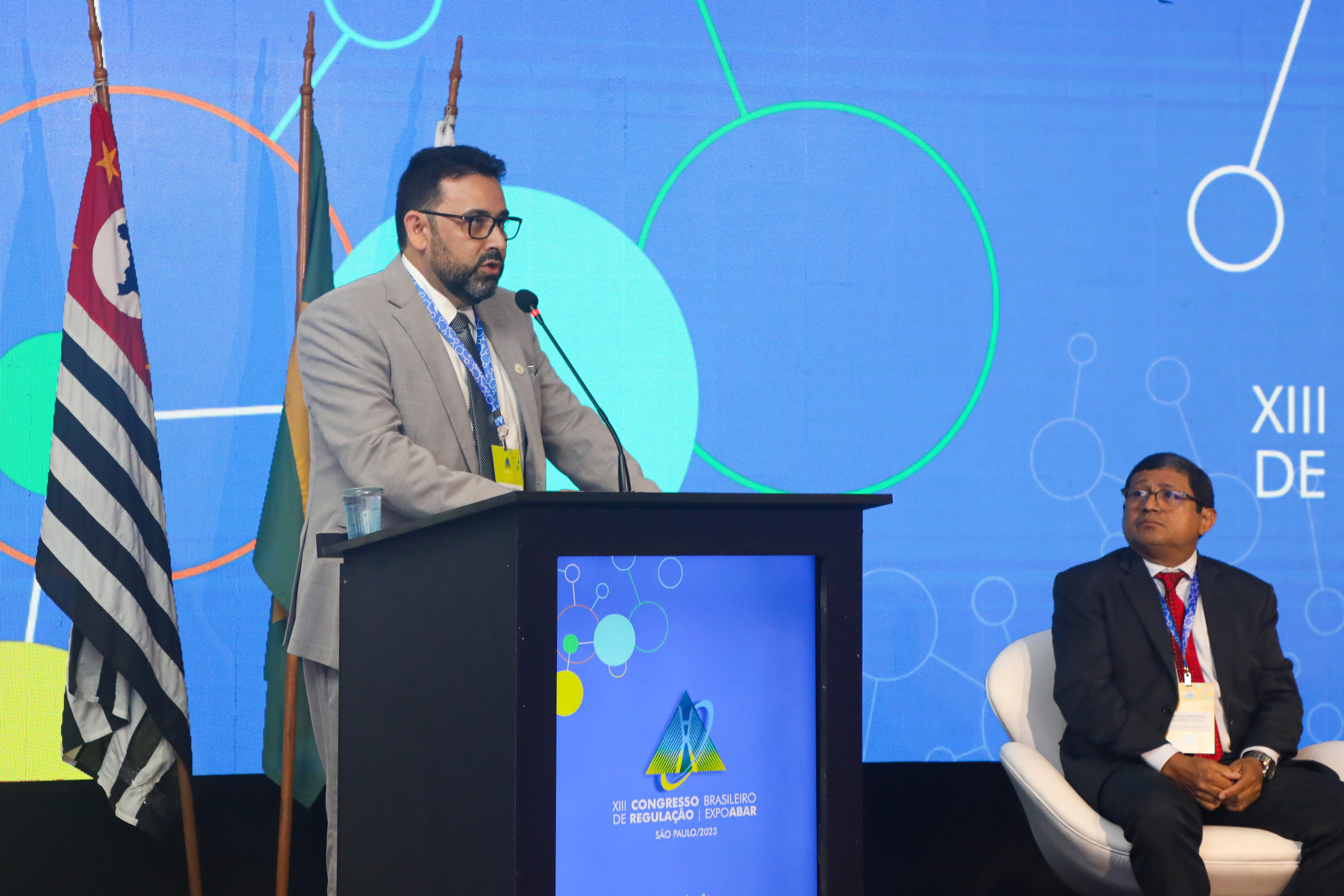 Euripedes Reis fala na abertura do XIII Congresso da ABAR