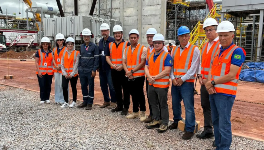 Comitiva da Arcon que conheceu instalações e investimentos da Gás do Pará